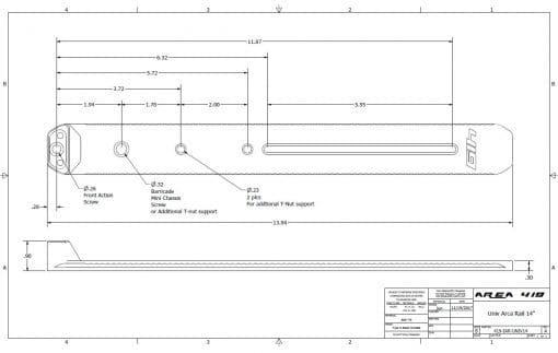 ARCALOCK 14" Universal Barricade Rail Kit - Image 7