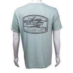 Rifle Logos Tee, Dusty Sage