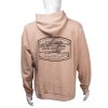 Rifle Logo Hoodie, Desert Tan