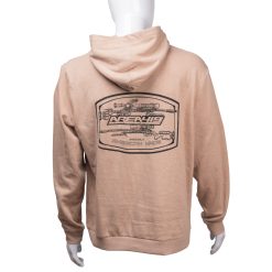 Rifle Logo Hoodie, Desert Tan
